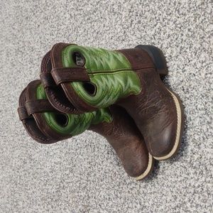 Little boys Durango cowboy boots, size 9